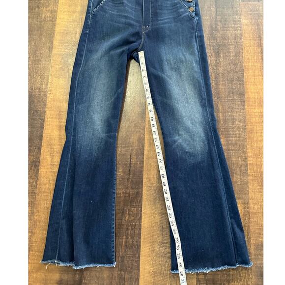 Mother The Swooner Weekender Flared Overalls Size 28 - Picture 7 of 12